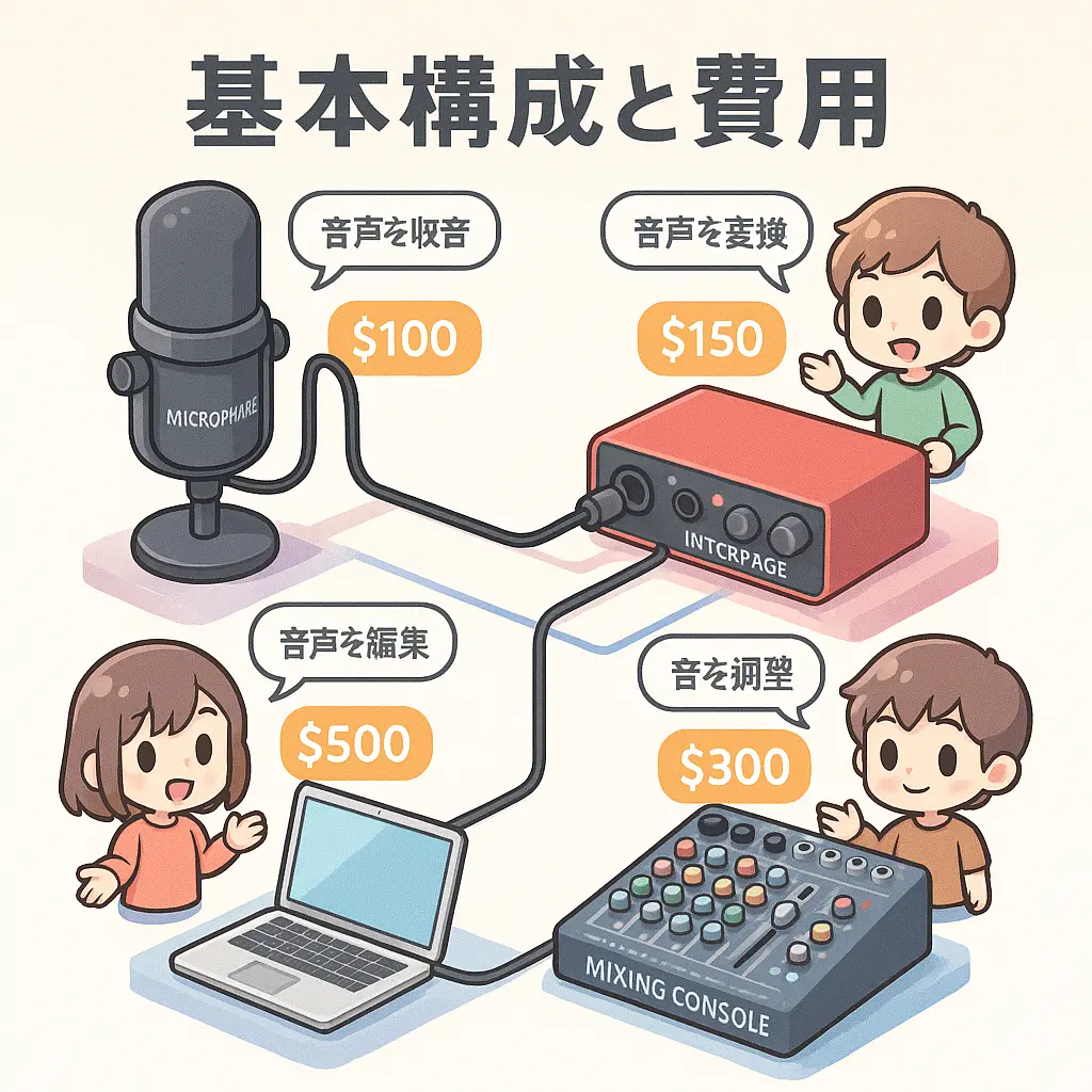 歌ってみた制作の基本費用構成 - 歌ってみた 費用