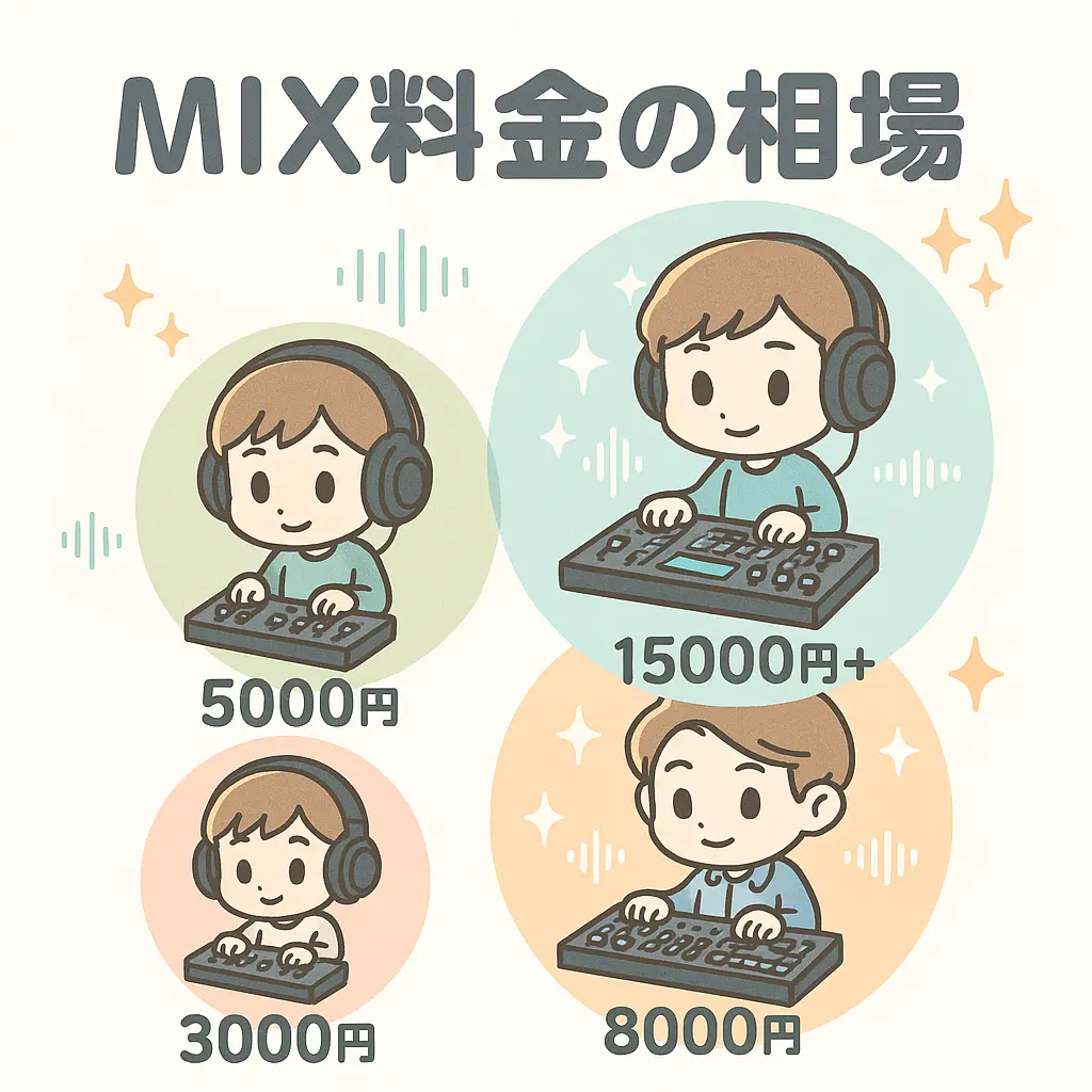 MIX・マスタリング費用の実態 - 歌ってみた 費用